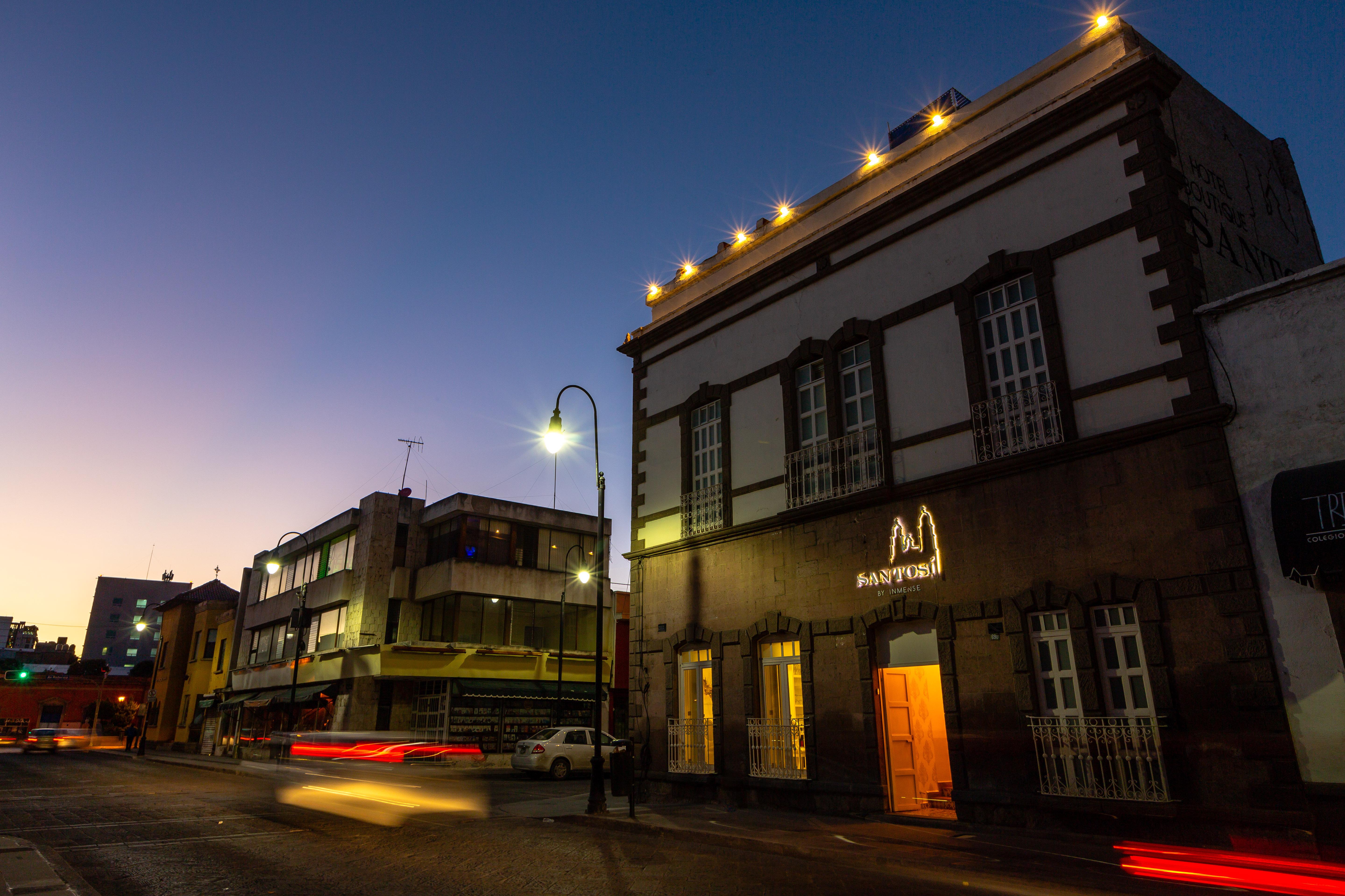 Santosi Hotel San Luis Potosí Buitenkant foto